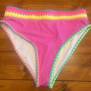 Popvil Colorful High-Waisted Bikini Bottom